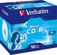VERBATIM 43365, Verbatim 43365 CD-R Rohling 10 St. Jewelcase