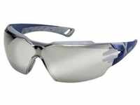 uvex pheos cx2 9198885 Schutzbrille inkl. UV-Schutz Blau, Grau EN 166, EN 172 DIN