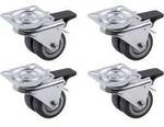 Metafranc WU0804660 Doppelrollen Rad-Durchmesser: 50 mm Tragf&auml;higkeit (max.):...