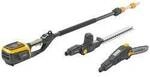 STIGA 278722108/ST3 MT 500e - Set Akku Heckenschere, Hochentaster, Teleskopstiel