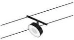 Paulmann WS DC Circle Niedervolt-Seilsystem-Leuchte Schwarz (matt), Chrom 94480
