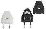 Bachmann 14381 Eurostecker Kunststoff 230 V Schwarz IP00