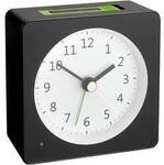 TFA Dostmann 60.1031.01 Quarz Wecker Schwarz Alarmzeiten 1