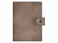 Ledlenser Portemonnaie Lite-Wallet Matte (L x B x H) 97 x 74 x 24 mm Grau-Braun
