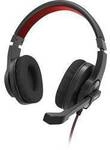 hama 00139937 PC-Office-Headset HS-USB400 V2, Stereo, Schwarz