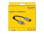 Delock 66436 DisplayPort / HDMI Adapter [1x DisplayPort Stecker - 1x HDMI-Buchse]