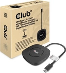 CLUB3D CSV-1550, club3D CSV-1550 USB-C / DisplayPort Adapter Schwarz 0.13 m