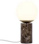 Nordlux Lilly Marble 2213575018 Tischlampe E14 Braun
