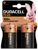 Duracell Plus-D K2 Mono (D)-Batterie Alkali-Mangan 1.5 V 2 St.