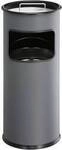 Durable METALL rund 333058 Papierkorb 17 l Metall (&Oslash; x H) 260 mm x 620 mm...
