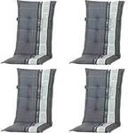 Madison 4x Garden A hoch grau M41006 Auflage Grau