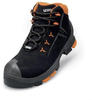 uvex 2 6509243 ESD Sicherheitsstiefel S3 Schuhgröße (EU): 43 Schwarz, Orange 1 Paar