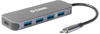 D-Link DUB-2340 4 Port USB-C® (USB 3.2 Gen 2) Multiport Hub Grau