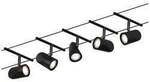 Paulmann WireDC Set Cup Seil-Basissystem GU5.3 Schwarz (matt), Chrom 94469