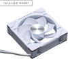 Phanteks D30 PWM Reverse Airflow D-RGB PC-Gehäuse-Lüfter Weiß (B x H x T) 120 x