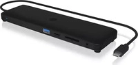 ICY BOX 61005, ICY BOX IB-DK2116-C, USB Type-C Noteb. DockingStation Schwarz