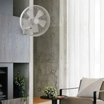LUCCI AIR 213128EU, Lucci AIR Breeze Wandventilator 50 W (&Oslash;) 460 mm Wei&szlig; Schwenkbar