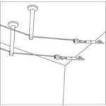 Paulmann 17824 Niedervolt-Seilsystem-Komponente Umlenker 2er Set Chrom