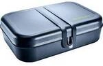 Festool BOX-LCH FT1 L Snackbox nat&uuml;rliche Zellulose mit Klickverschluss Dunkelblau,