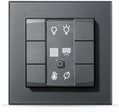 Homematic IP Smart Home Wandtaster &ndash; 6-fach, anthrazit, HmIP-WRC6-A