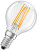 OSRAM Hocheffiziente 2,5-W-LED-Lampe STAR E14, 470 lm, 2700 K, 188 lm/W, FIL, EEK B