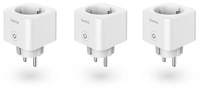 Hama Smarte WLAN-Steckdose, Matter, 3.680W, Sprach-/Appgesteuert, 3er-Pack