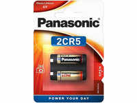Panasonic Foto-Lithium-Batterie 2CR5, 1er-Packung