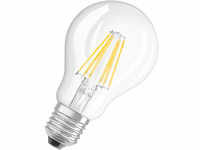 OSRAM 6,5-W-Filament-LED-Lampe E27, klar, warmweiß