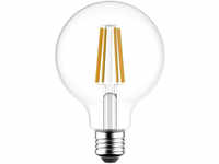 Blulaxa Hocheffiziente 3,8-W-Filament-LED-Lampe G95, E27, 810 lm, warmweiß,...