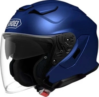 Shoei 13 10 029 4, Shoei J-Cruise 3 Jethelm M unisex Edelstahl blau matt, M