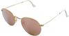 Ray-Ban 0RB3447 ROUND METAL 9196R5 Gold Gr. 50/21 (mit Sehstärke)