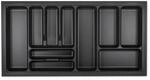 SOTECH Orga-Box VIII Besteckeinsatz 911 x 480 x 55 mm Lavagrau mit Perlstruktur...