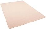 Snapstyle Feinschlingen Velour Teppich Strong Sand 160x160cm