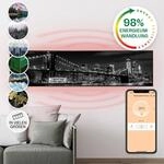 Klarstein Wonderwall Air Art Smart Infrarotheizung Wandinstallation...
