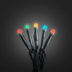 Konstsmide Micro LED-Lichterkette gefrostet 50 bunte LEDs innen