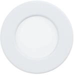 Eglo LED-Einbauspot Fueva 5 &Oslash; 8,6 cm 3.000K IP44 Wei&szlig;