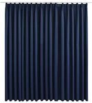 vidaXL Verdunkelungsvorhang mit Haken Blau 290 x 245 cm
