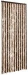 vidaXL Insektenschutz-Vorhang Beige und Hellbraun 100x220 cm Chenille 240572