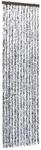 vidaXL Insektenschutz-Vorhang Braun und Beige 56x185 cm Chenille 284276