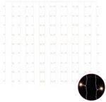 vidaXL LED-Lichtervorhang 3x3 m 300 LED Warmwei&szlig; 8 Funktionen 328925