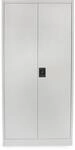 Rikta Metallschrank 2-t&uuml;rig (B x T x H) 80 x 40 x 168 cm RAL 7035 Lichtgrau
