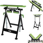TRUTZHOLM 2x Multifunktions Arbeitsbock Rollenbock H&ouml;henverstellbar 4in1
