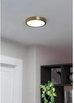 Eglo LED Aufbauleuchte Fueva 5 Messing-Wei&szlig; 17 W