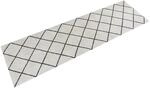 vidaXL K&uuml;chenteppich Waschbar Quadrat 45x150 cm Samt 136567