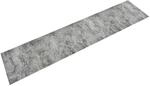 vidaXL K&uuml;chenteppich Waschbar Beton 60x300 cm Samt 136572