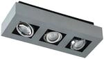 Arcchio Strahler Vince 9620075 Modern in Alu aus Aluminium 3-flammig GU10 Flurleuchte