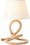 Brilliant Tischlampe Sailor Wei&szlig;-Natur