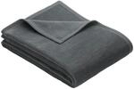 Heim Kuscheldecke 100 x 150 cm Anthrazit waschbar