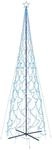 vidaXL LED-Weihnachtsbaum Kegelform Blau 3000 LEDs 230x800 cm