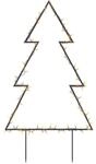 vidaXL Weihnachtsbaum mit Erdspie&szlig;en und 80 LEDs 60 cm 357719